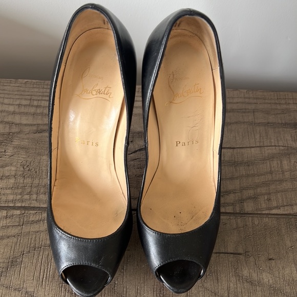 Christian louboutin peep toe heels - Picture 6 of 8